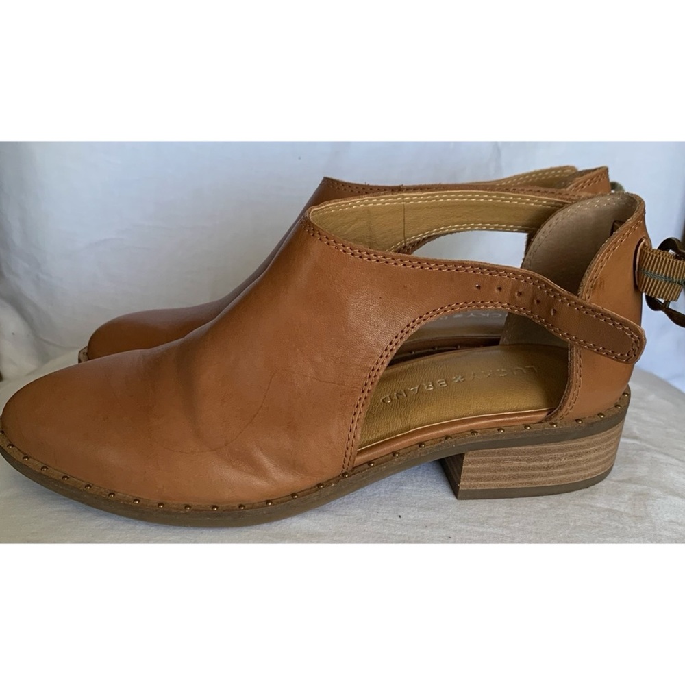 Women's Lucky Brand Giovanna Cut Out Bootie - Size 7